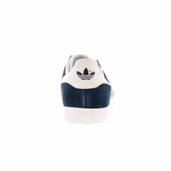 ) Adidas Originals gazelle leather mens trainers navy UK Size - Navy, 8 (Adults'