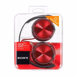 Sony MDR-ZX310/RQ(AE) Foldable Headphones - Metallic Red