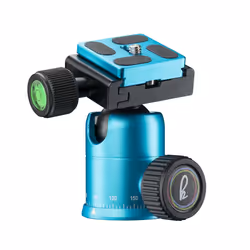 Mantona 21184 tripod Digital/film cameras 3 leg(s) Blue