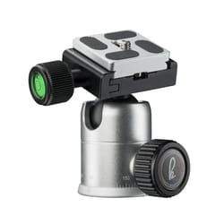 Mantona 21185 tripod Digital/film cameras 3 leg(s) Silver