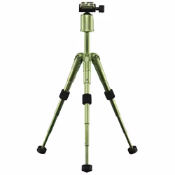 Mantona 21186, 3 leg(s), Green, 49.5 cm