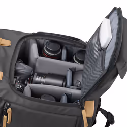 Mantona Luis Retro Backpack Black