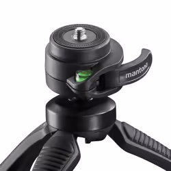 Mantona 21404 tripod Smartphone/Digital camera 3 leg(s) Black