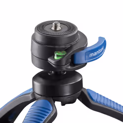 Mantona 21405 tripod Smartphone/Digital camera 3 leg(s) Black, Blue