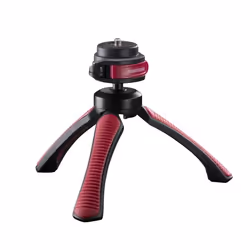 Mantona 21408 tripod Smartphone/Digital camera 3 leg(s) Black, Red