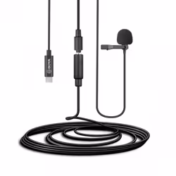 Walimex 22919, Clip-on microphone, 40 dB, 50 - 20000 Hz, 76 dB, Omnidirectional, Wired