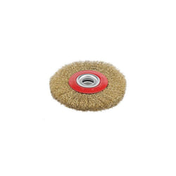 427733 Brassed Steel Wire Wheel 125 x 20 mm