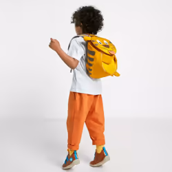 Affenzahn AFZ-FAS-004-001 backpack Rucksack Brown, Yellow Recycled polyester