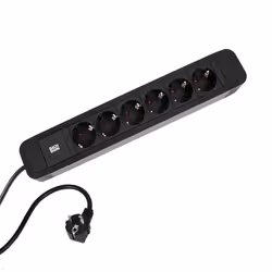 Bachmann PRIMO 2, 2 m, Indoor, Type F, Type EF (CEE 7/7), Angled, IP20