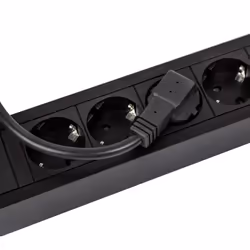 Bachmann PRIMO 2 power extension 2 m 6 AC outlet(s) Indoor Black