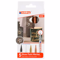 edding 5x Gross Paint Marker Multicolour 753 Drawing Writing Pen Highlighter
