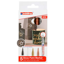 edding 5x Gross Paint Marker Multicolour 753 Drawing Writing Pen Highlighter