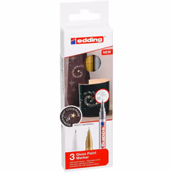 Edding 780 Gold, Silver, White 3 pc(s)