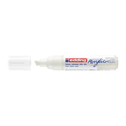 Edding 5000 Acrylic Marker Broad permanent marker Chisel tip White 1 pc(s)