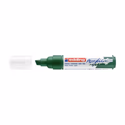 Edding 5000 Acrylic Marker Broad, Green, Chisel tip, Green, Extra Bold, 5 mm, 1 cm