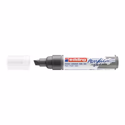 Edding 5000 Acrylic Marker Broad, Anthracite, Chisel tip, Anthracite, Extra Bold, 5 mm, 1 cm