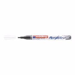 Edding 5300 acrylic marker fine, Anthracite, Anthracite, Fine, 1 mm, 2 mm, Water-based ink