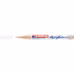 Edding 5300 acrylic marker fine, Beige, Beige, Fine, 1 mm, 2 mm, Water-based ink