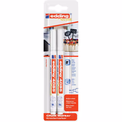 Edding 4085, White, Bullet, 2 pc(s)
