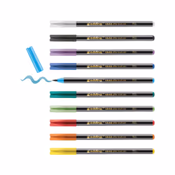 Edding 4-1340-10-4 felt pen Aqua, Black, Blue, Green, Light Green, Orange, Purple, Red, Yellow 1 pc(s) - Additional view 3