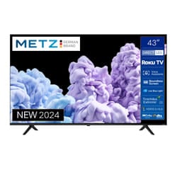Metz 43MRD6000YUK TV 109.2 cm (43&quot;) 4K Ultra HD Smart TV Wi-Fi Bl