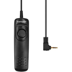 kwmobile Remote Shutter Release Cable - 3 Feet SLR DSLR Camera Photo Control Trigger Button Compatible with RS60-E3 as a Replacement