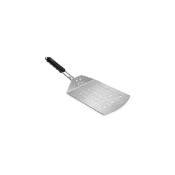 Stainless Steel Pizza Peel - Pizza Paddle with Folding Handle for Indoor/Outdoor Kitchen Oven Grill Gourmet Pizza Bread Baking 46 x 18 cm