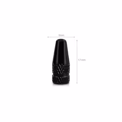5x Valve Cap - Metal Tire Valve Dust Caps for Sclaverand Valve/Presta Valve/French Valve - Tire Caps for Bike, Road or Mountain Bike