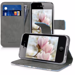 kwmobile 16727.12 mobile phone case 8.89 cm (3.5") Wallet case Multicolour