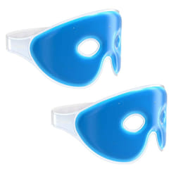 Set of 2 Gel Eye Masks - 2x Reusable Eye Masks for Hot/Cold Use