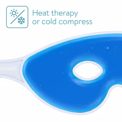 Set of 2 Gel Eye Masks - 2x Reusable Eye Masks for Hot/Cold Use