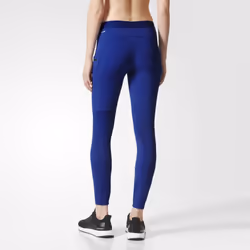 adidas Women's Core Climachill Tights - L - Blue - Gym, Fitness, Yoga
