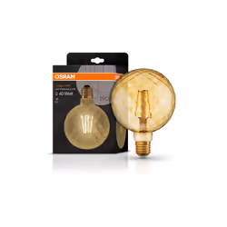 Osram 1906 LED 40W Vintage Filament Glass ES Bulb | Pinecone [E27]
