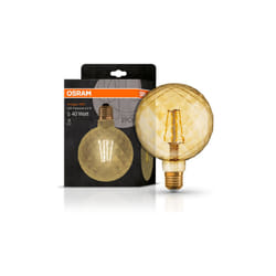 Osram 1906 LED 40W Vintage Filament Glass ES Bulb | Pinecone [E27]