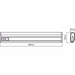 Ledvance Linear LED Mobile Sensor Light | USB | Chargeable [300mm] - Additional view 4