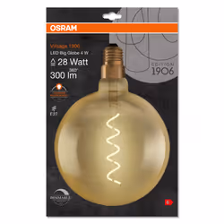 Osram Vintage 1906 LED bulb Warm comfort light 2000 K 4 W E27 G - Additional view 5