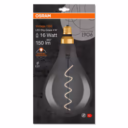 Osram Vintage 1906 LED bulb Warm comfort light 1800 K 5 W E27 G - Additional view 4