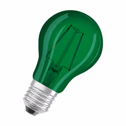 Osram STAR, 4 W, 7 W, E27, 45 lm, 15000 h, Green