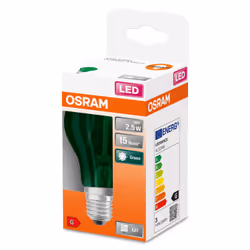 Osram STAR LED bulb Green 7500 K 4 W E27 G