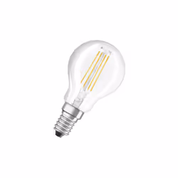 Osram LED 40W Filament Glass SES Bulb | Mini Globe | Clear [2-Pack]