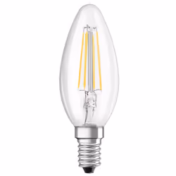 Osram LV446878 LED Filament 4.8w (40w) E27 Candle Bulb - Warm White