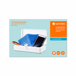 LEDVANCE UV-C Disinfection Box | Fights Bacteria on Smartphone, Keys..