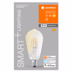 LEDVANCE SMART+ WiFi Filament Edison Dimmable Smart bulb Wi-Fi 6 W