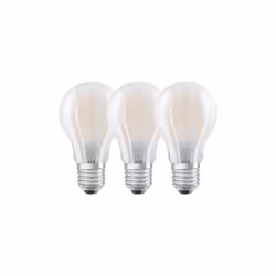Osram LED Frosted Filament Light Bulb | 100w | GLS ES (E27) [3-Pack]