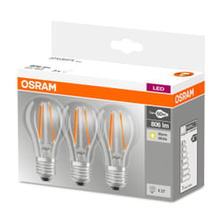 LEDVANCE E27 LED light bulb, warm white