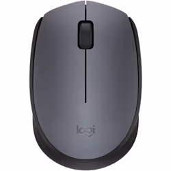 Logitech M170 Wireless Mouse, 2.4 GHz with USB Nano Receiver, Optical Tracking, 12-Months Battery Life, Ambidextrous, PC / Ma ...