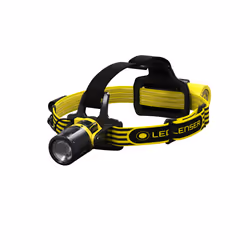 Ledlenser EXH8R Black, Yellow Headband flashlight