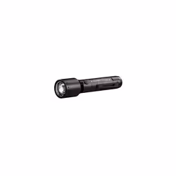 Ledlenser P6R Signature Premium torch LED, red light, rechargeable Lithium 18650 battery, waterproof IP68, 1400 lumens, focus ...