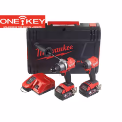 Milwaukee M18ONEPP2A2-502X 18v Li-ion One-Key Fuel Twin Pack