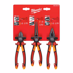 Milwaukee 4932464575 VDE 3pcs Plier Set